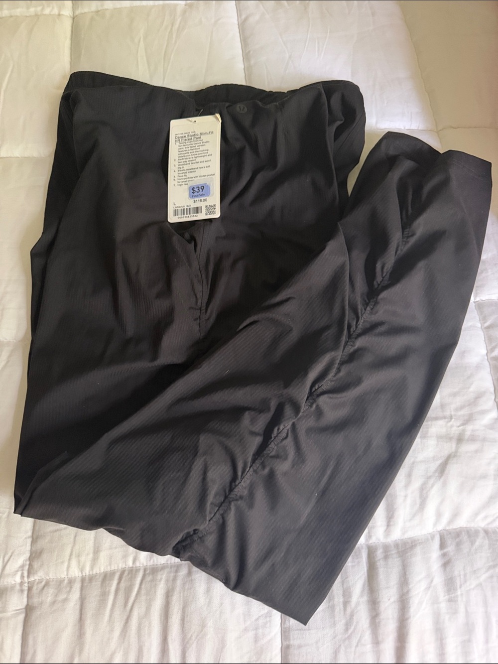 lululemon athletica Dance Studio Slim-Fit HR Flared Pant - Black